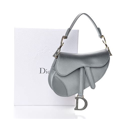 dior satin saddle bag|authentic dior saddle bag.